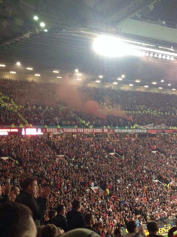 HooligansAction's tweet image. #Liverpool at Old Trafford #MU #LFC #NoPyroNoParty #acab