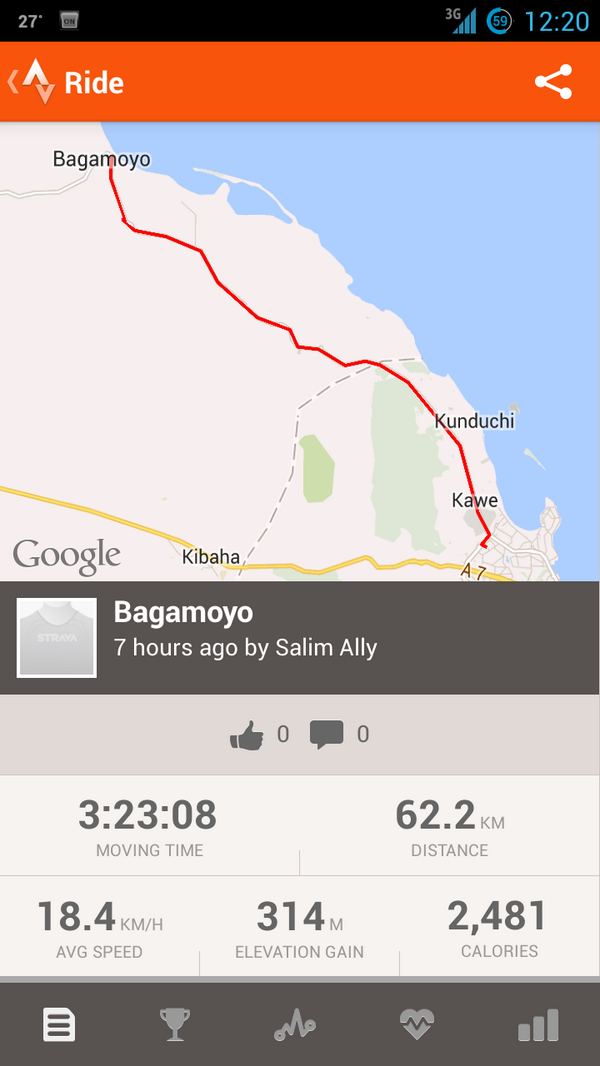 SalimAlly's tweet photo. I did it and it was one hell of a ride. Would do it again anytime. CC @KelvyneJ http://t.co/6MiDZi8sgQ