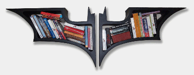 Darkknight Bookshelf Batmandesigns Twitter