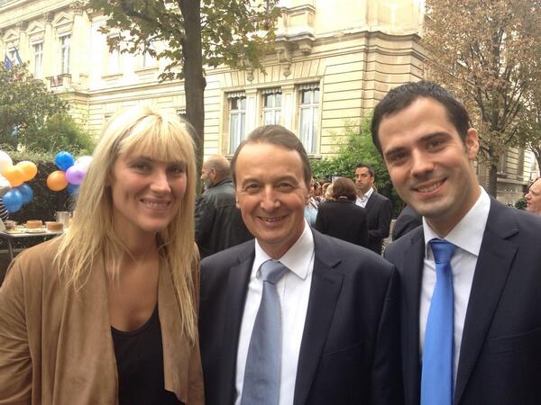 Au lancement de la campagne de @RMuzeau avec @fab_rochereau à Clichy