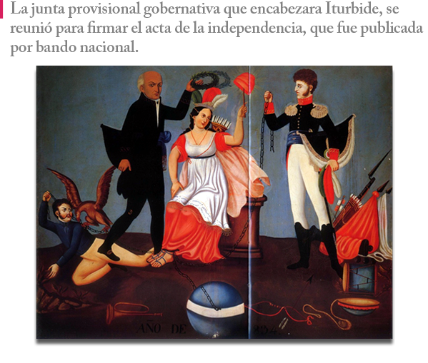EFEMERIDESMX's tweet photo. Un día como hoy pero de 1821, se firma el Acta de Independencia de México http://t.co/YcRkLv9o4M
