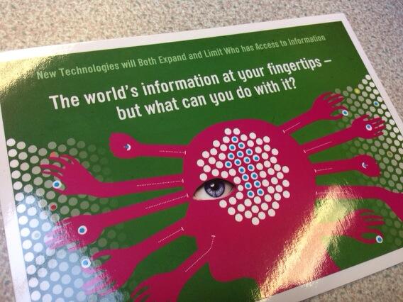RadicalLibs's tweet photo. What can you do with the world's information at your fingertips? #radlibcamp #IFLA http://t.co/HHQYviVEmw