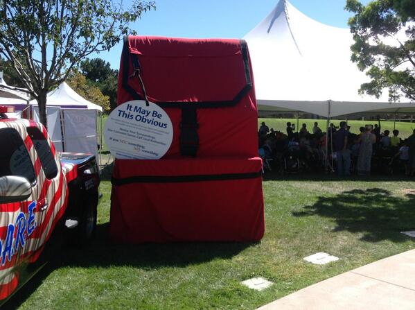 City_of_Irvine's tweet image. @KeepOCSafe TY for being there! Re:Have u seen the big #redbackpack pack today at #Irvine #GlobalVilllageFestival