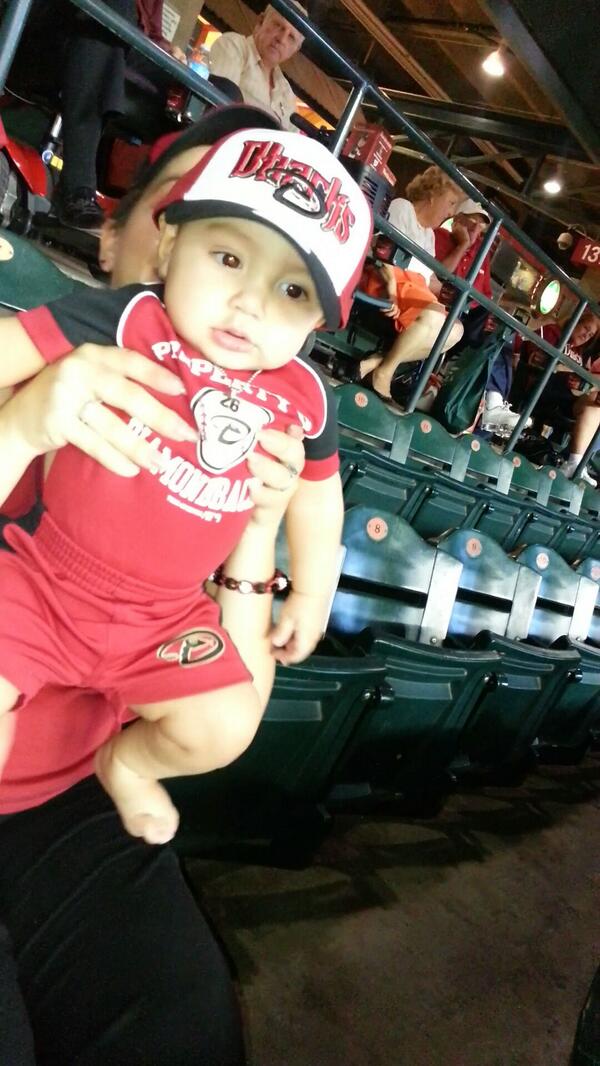 TeamStrikeoutAZ's tweet photo. @miggymont26 ur my favorite player. Good Luck 2night see u there oya my mom &amp; dad like u2. This is my 2nd live game. http://t.co/76l1iooGzj