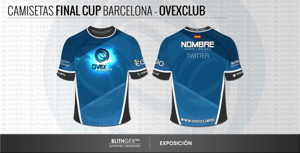 OveXClub's tweet photo. Ya que queréis verlas, aquí las tenéis las camisetas de la #FinalCup5 http://t.co/0xfr0P1LJt