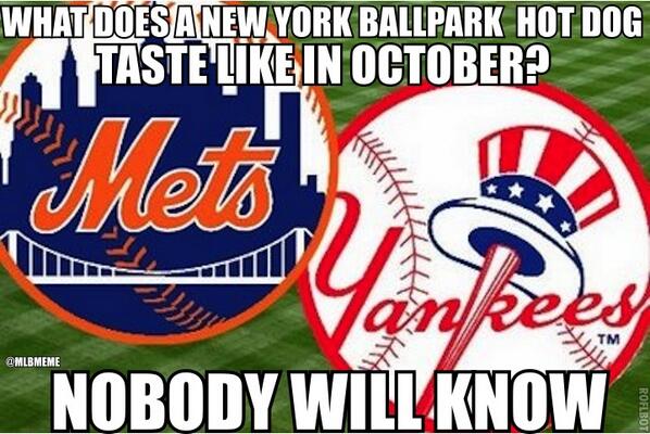 MLB Memes on X: BURN!!!!! #Mets #Yankees  / X