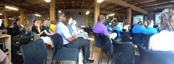 Creative people sharing creative ideas en route to launching their companies! <a href="/SWRoanoke/">SWRoanoke</a> @TheTechCouncil #SWRoanoke