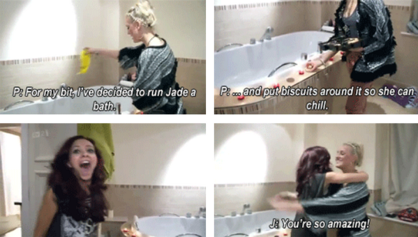 _DeleanorrieRo's tweet photo. Perrie is such a good friend. #XFactorOldTimes http://t.co/9ivoHbg0QP