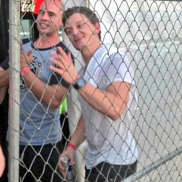 GenXGlow's tweet photo. Backstage with @feddelegrand at @Tomorrowworld after he rocked and rolled the main stage. http://t.co/fldgGcrAZG