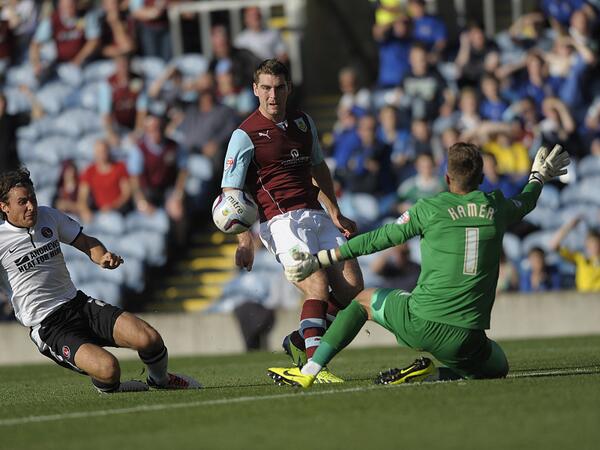 BurnleyOfficial's tweet photo. And another pic from the victory over Charlton: http://t.co/pHomFQDImg