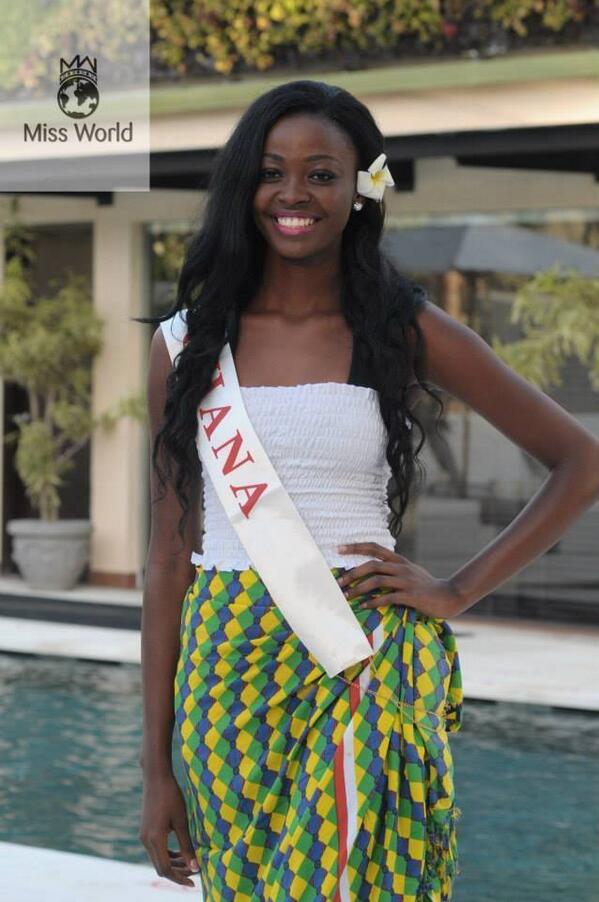 InteriorAFRICA's tweet photo. Miss Ghana #Missworld2013 http://t.co/ZuPxgvapf1