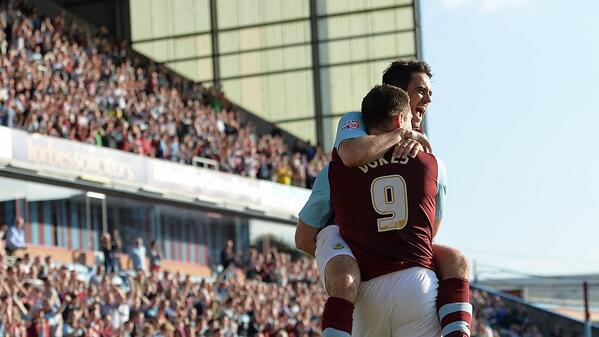 BurnleyOfficial's tweet photo. How it feels to be a Claret at the moment... http://t.co/UQ3x2RbKaT