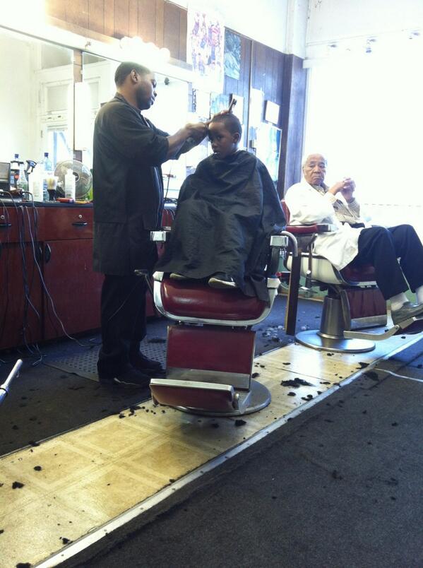 WoodrowRay's tweet image. #HairCut #LilRay