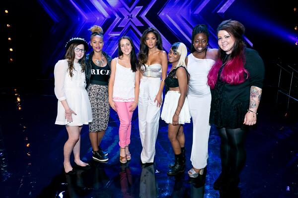 TheXFactor's tweet photo. "@NicolScherzy Congrats to my 6 girls who made it through!! #TeamNicole #XFactor" http://t.co/Q2LKwKroWh