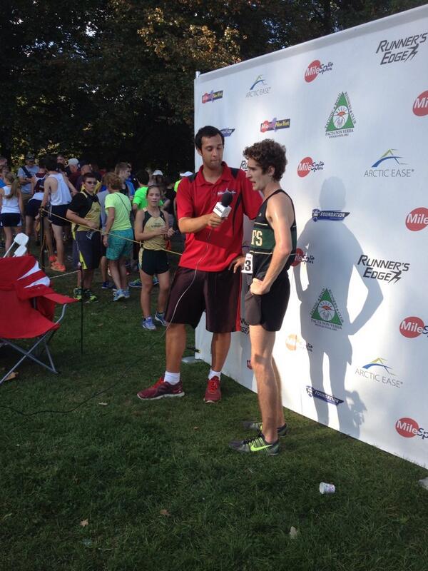 Awesome interview by <a href="/milesplit/">MileSplit US</a> about <a href="/Mickey_C_Burke/">Mickey Burke</a>'s win &amp; course record today, along w/ his Syracuse commitment!