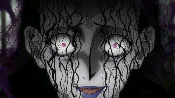 _Since_1992's tweet photo. #هنتر #انمي #خوف #رعب ما ادري شلون غون متحملها =.= ما يعرف يزبد .. ما غير يجامل http://t.co/NQTi7kcRi9