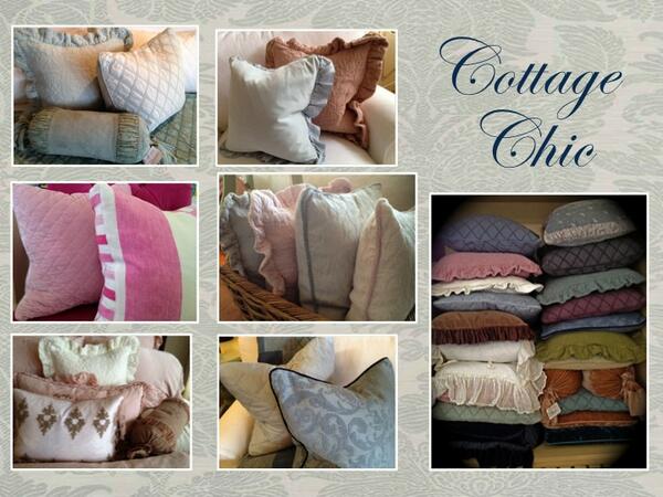 CottageChic1's tweet photo. It's A-Pillow-Palooza! Choose from a verity of colors, styles and fabrics. At Cottage Chic, A Lifestyle Store. http://t.co/vPNgLWK2Io