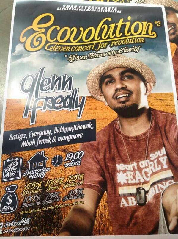 Yuk kita berdansa dan menggalau bersama Opa <a href="/GlennFredly/">Latuihamallo</a> ; Jogja, 12 October 2013.