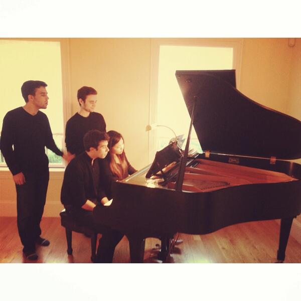 Boston jam sesh. Apparently April is a piano genius