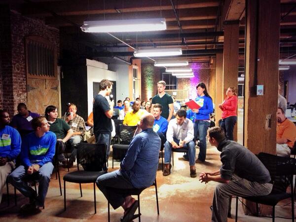 Teams are giving updates on how their concepts are forming! Things are happening here at @MeridiumAPM #SWRoanoke