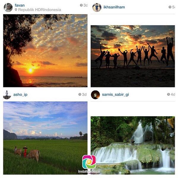 InstaMKS's tweet image. #funtastic4 pilihan #instamakassar selamat yaa manteman :))