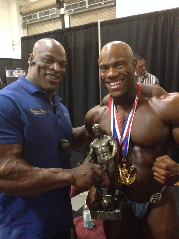 Ronnie Coleman Backstage