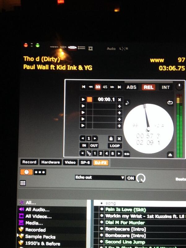 iamdjmankind's tweet image. One time for the my potna @paulwallbaby "Tho'd" #checkseason #swishahousefamily #swishahouse