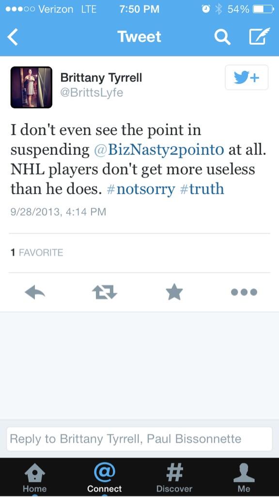 Thanks for the support <a href="/BrittsLyfe/">Brittany 🏒</a>.