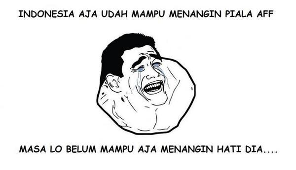 MemeComicID's tweet photo. Masih Jomblo ? Sama  (Sumber: Forever Alone Meme Indonesia) -O http://t.co/CVjAbhWEoQ