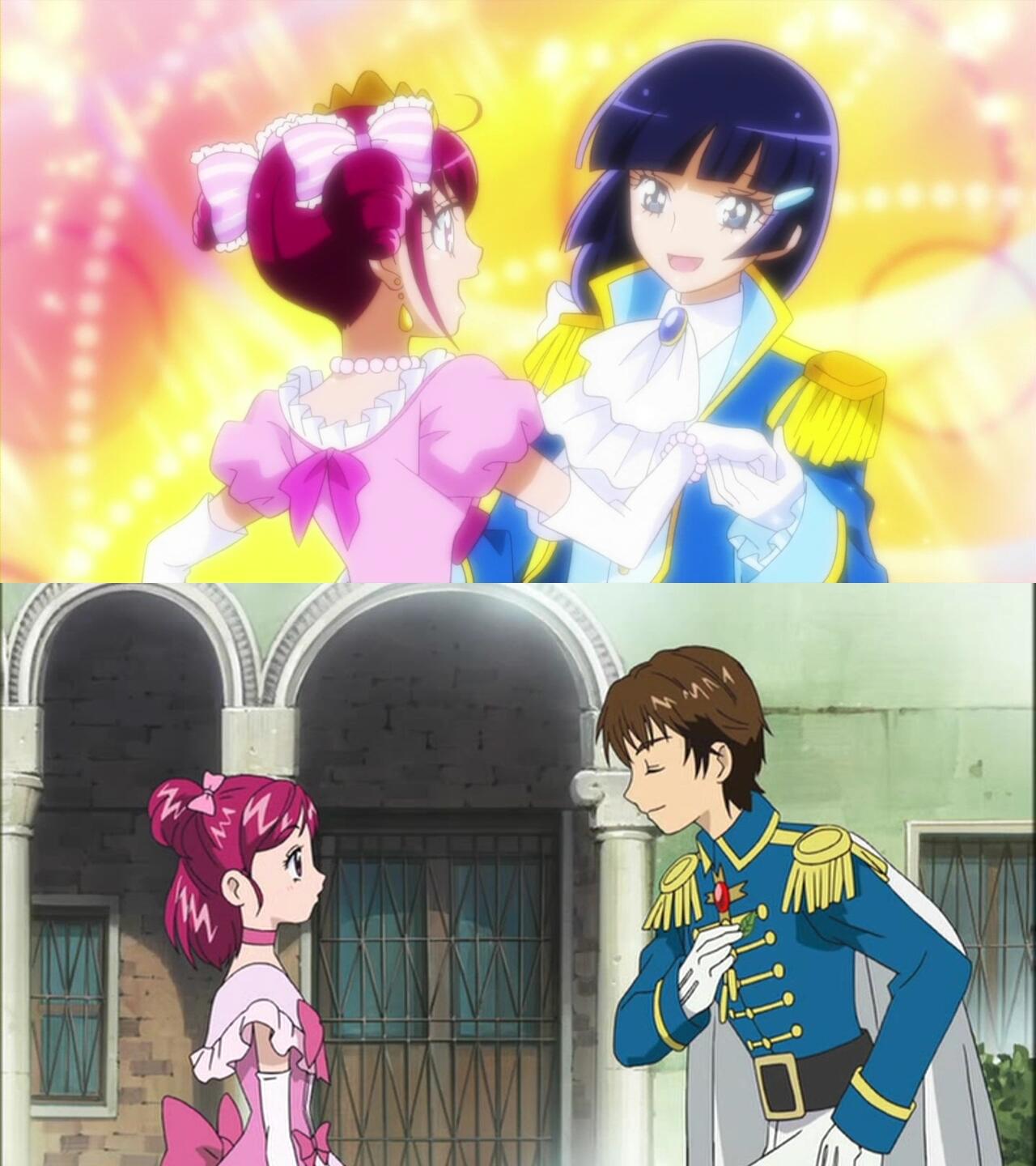 梅サワー みゆきさんシンデレラ は他に適任がいなかったのかｗれいかさんが王子役をすることになりましたが 彼女達の先輩に異世界の王子に愛されるという現代のシンデレラストーリーともいうべき 物語を紡いだプリキュアがいましてね W Http T Co