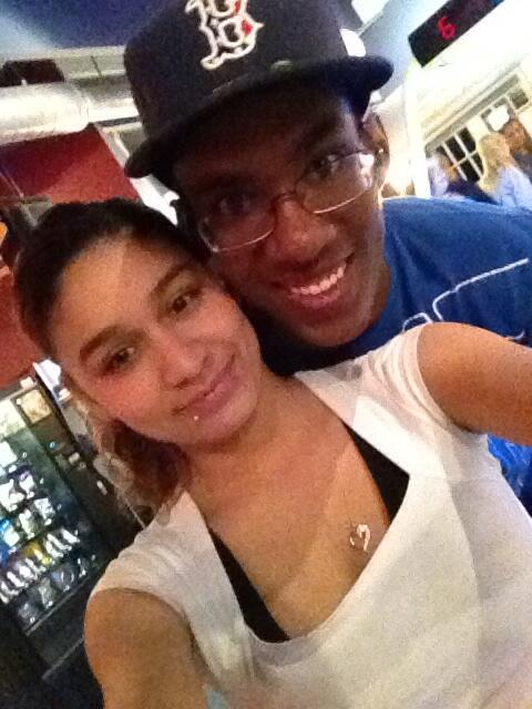 RiaahBootxz's tweet photo. I look ratchet :( but there. RT @IzzyGetsBusy: It's crazy... Mariah and I never took a picture together http://t.co/Sty3AWxgAb
