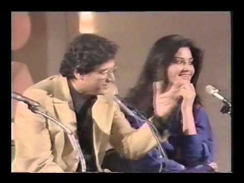 NaziaHasan17's tweet photo. Nazia Hassan &amp; Zoheb Hassan, Yes Sir No Sir (PTV 1987) http://t.co/3RKPWYl6Ar