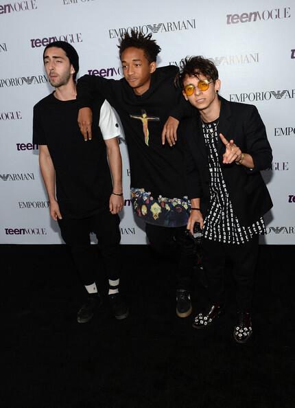 Msfts Crew on X: Jaden Smith at Teen Vogue Young Hollywood Party with  Mateo and Moises Arias  / X
