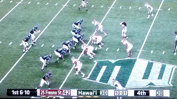 atownVIP49's tweet photo. Fumble! TD!  42-30.. 9min and counting...  Best comeback ever possibilities! #upsetalert vs. Fresno St. #25 http://t.co/782hu44PwN