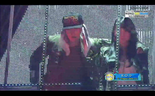 "@QueenCL_XIII: [SCR CAP] Inkigayo R.O.D #GDCLRideOrDie #GD #CL "
