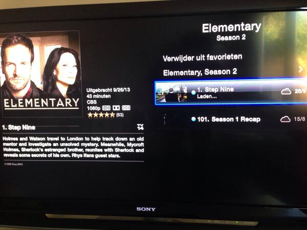 basredhead's tweet image. Heb ik iets gemist? “@rowdyjason: Woohoo! #elementary http://t.co/r8nhUbmROC”