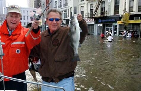 Hurricane Katrina - Looking Presidential