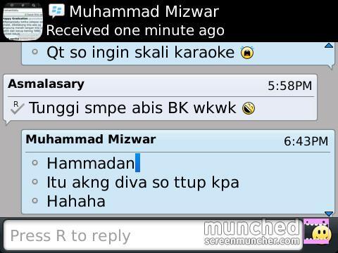 Dlu roti selai, skrg karaoke.. Garap sx ni @mizuu_ar hahaha