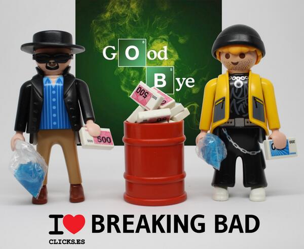 iloveclicks's tweet photo. Esta noche, último capítulo de #BreakingBad. Qué final le esperará a  Heisenberg - Walter White? #GoodbyeBreakingBad http://t.co/f3uGzIyR1k