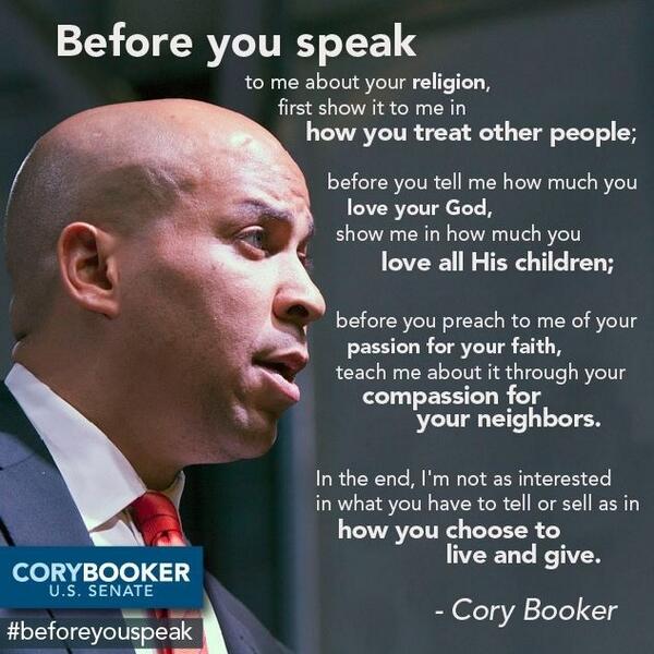 Before you preach to me about your passion for your faith, teach me about it through your compassion for others!