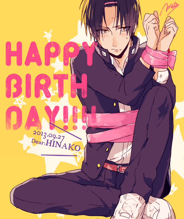「クズ宮さん!!! 2日遅れだけどお誕生日おめでとうございました!!!!!!!!!」|めとのイラスト