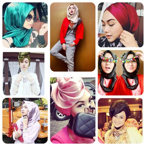 jilbabcornerpdg's tweet photo. Contoh pemakaian shawl satin silk. She is my fav blogger http://t.co/Ete0dCzBlG