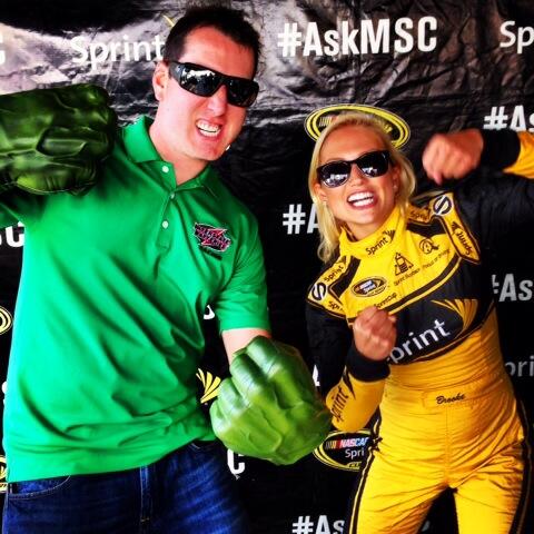 NASCAR's tweet photo. .@kylebusch is ready to smash the competition. #NASCAR #What18needs http://t.co/V0k56bXj4L