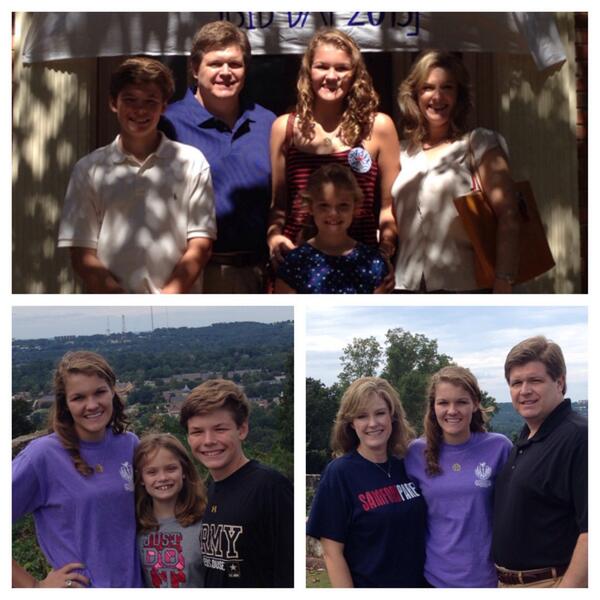Chan_head13's tweet photo. Such a good family weekend ❤️💙 http://t.co/TM1g62U6Rc