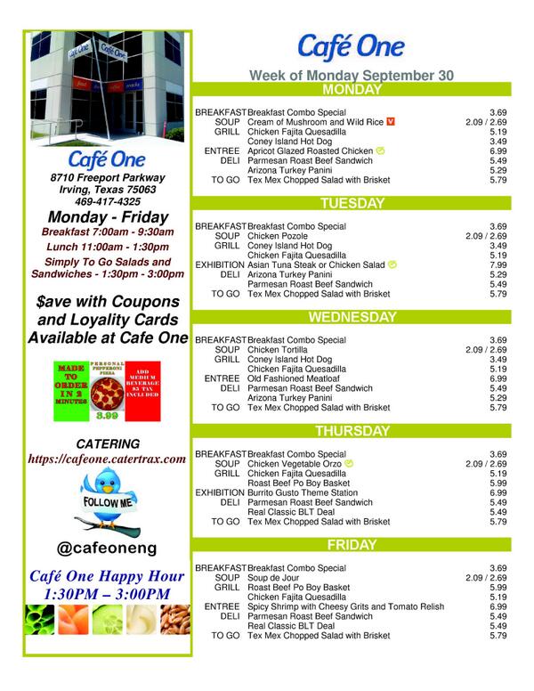 Café One tweet media