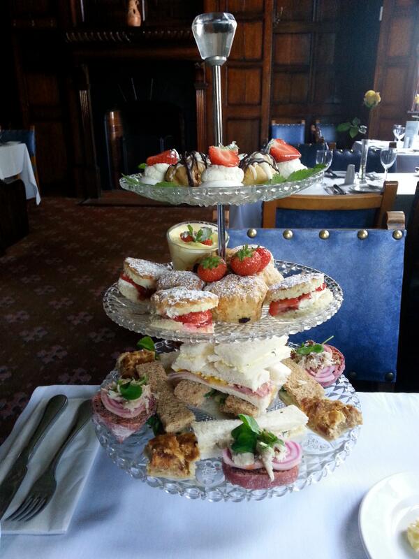 The Orwell's afternoon tea. Retweet for a chance to win one.