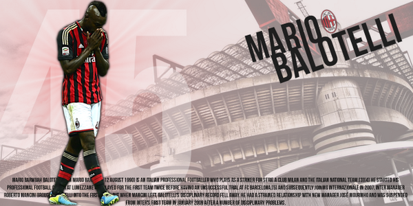 IconicFootball's tweet photo. Mario Balotelli header for use by all! - 

@FinallyMario @acmilan @Milanello @Balotellinot @M_arioBalotelli http://t.co/10YlWaKgbj