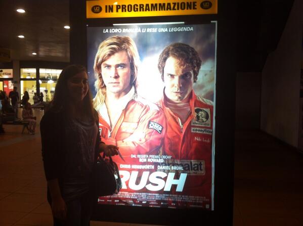 cpalazzeschi's tweet photo. #rush penso che lo aggiungerò nella lista dei miei film preferiti 😍✌️ wow! Bellissimo 😂 http://t.co/KQ9ecZ6V63