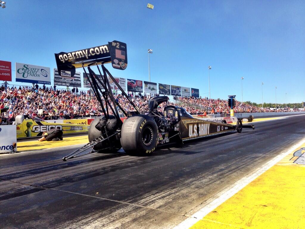 U.S. Army Racing on Twitter: