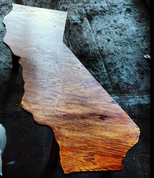 The cali table. Facebook.com/theodoregallery